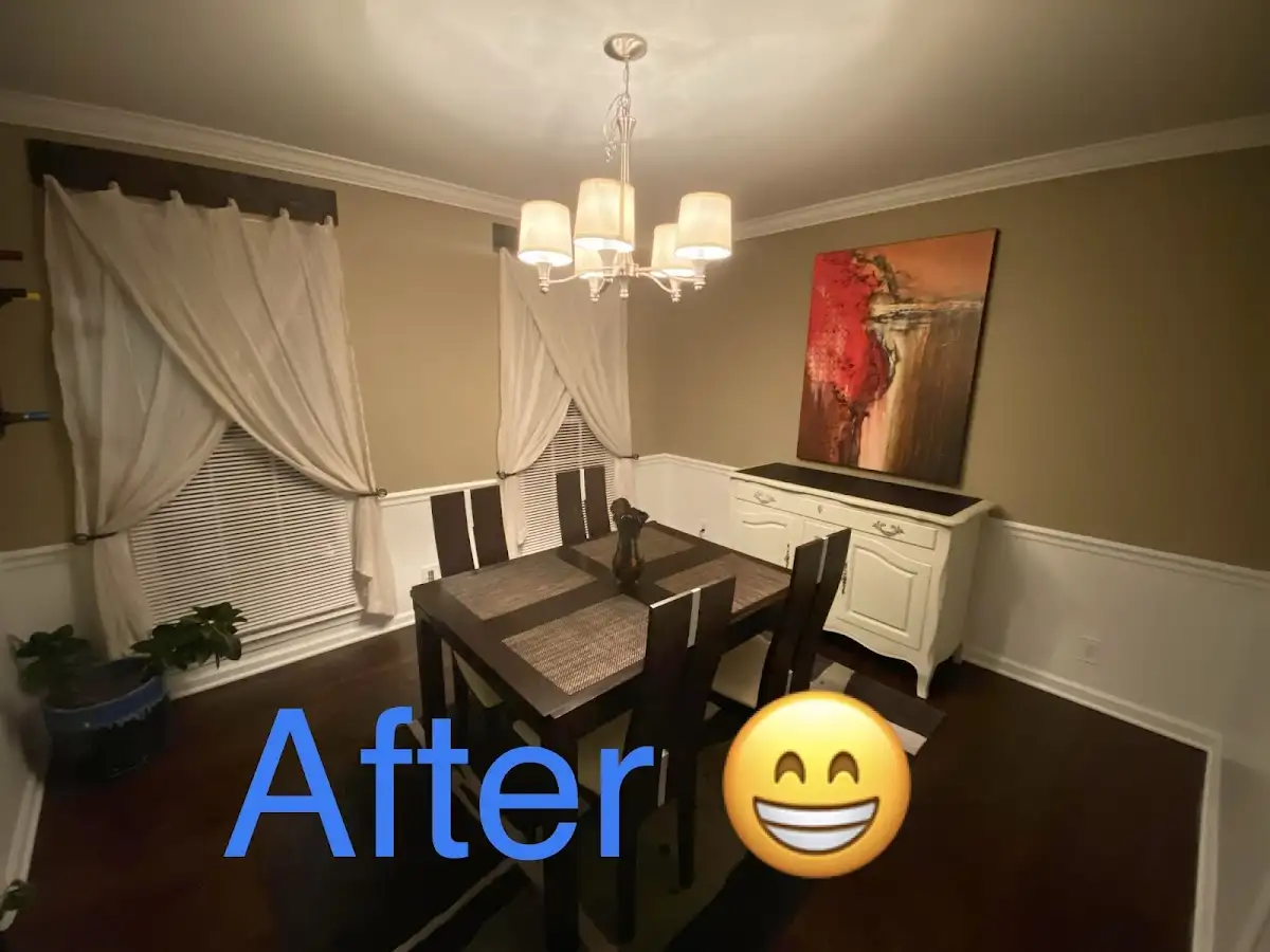 Professional dining room restoration after water damage in Valle Vista